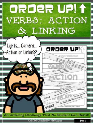 cover image of Order Up! Verbs